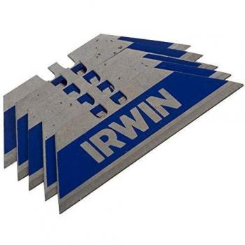 IRWIN 10504240 - Cuchilla trapezoidales Bi-Metal Azul, 5 uds