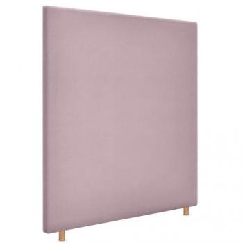 Cabecero Tapizado Aqualine Liso hasta el Suelo 95x120cm en Tela Salmón para Cama de 90 cm