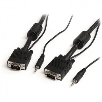 StarTech.com 2m Coaxial High Resolution VGA Monitor Cable HD15 M/M with Audio