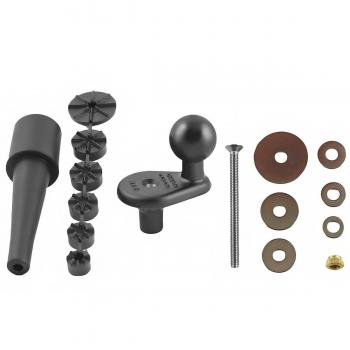 Ram Mounts RAM-B-342U Kit de Montaje, 7.6cm x 5.1cm x 10.2cm, Negro