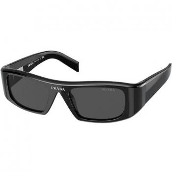 Prada Women's Square Sunglasses Black PR 20WS 1AB5S0 Size 49