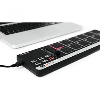 Omnitronic 11045072 - Controlador MIDI de 12 botones