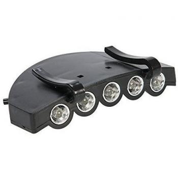 Silverline 598561 - Linterna LED para visera