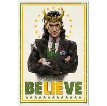 Póster Marvel Loki: Believe