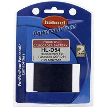 Hähnel HL-D54 - Batería Li-Ion para Panasonic CGA-D54S, 7.2V, 5500mAh