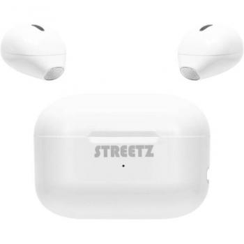 Auriculares In-Ear TWS-114 Bluetooth Estéreo Mini con Indicador de Batería y Control Táctil - Color Blanco