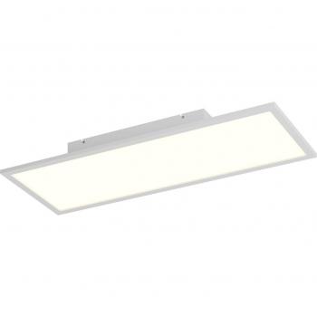 Lindby Luay panel LED moderno de techo, 30 x 80 cm, temperatura de color ajustable 3000-6000K, hecho de plástico, ideal para cocina (1 lámpara)