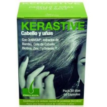 Vaminter Kerastive Cabello Uñas Formula Vegetal 60Cap. 100 G
