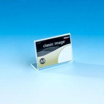 EXPOSITOR SOBREMESA FORMA L A9 HORIZONTAL