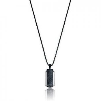 COLGANTE VICEROY FASHION BEAT PLACA ACERO NEGRO 15004C01010