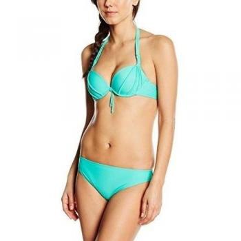 LingaDore Bahama, Halterneck Bikini Set-bikini Mujer    verde Green - Grün