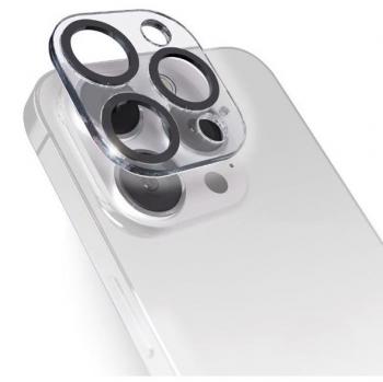 Protector de Lente SBS Tecamglip15pk para iPhone 15 Pro/Pro Max - Negro