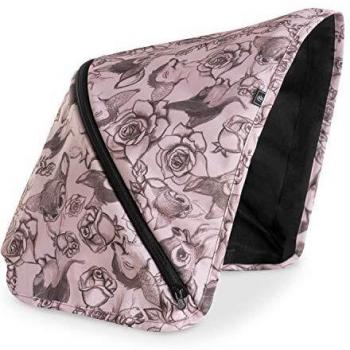 Toldo de Sol Deluxe Bambi para Cochecito Hauck Swift X con Protección UV 50+ y Ventana de Ventilación