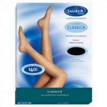Collant Sauber 140 Denari Supercoprente Microrete Negro Talla 2