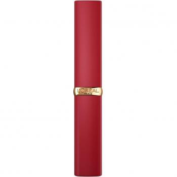 L'Oréal Paris - Barra de labios Color Riche Colors of Worth Matte 300 Le Rouge Confident