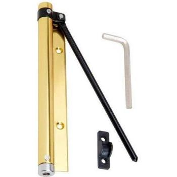 Wolfpack Linea Profesional 3091450 Muelle Puerta Wolfpack Aluminio Anodizado Dorado