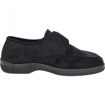 Zapatillas Doctor Cutillas para hombre, color negro, de licra, con velcro y suela de goma, ajuste óptimo al pie, fabricadas en España