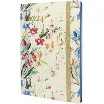 Agenda Finocam Flexi Joy 2024 Semana Vista Vertical Bloom FA5 148x210mm Multilingüe Multicolor