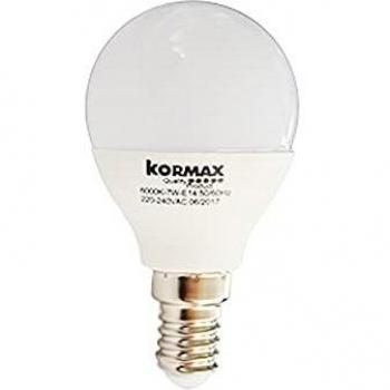 Pack de 5 Bombillas LED Esféricas G45, 7W, Casquillo E14, Luz Cálida