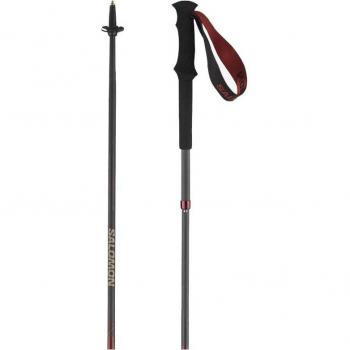 Bastones de Trail Salomon Quest Carbon Plegables Madder