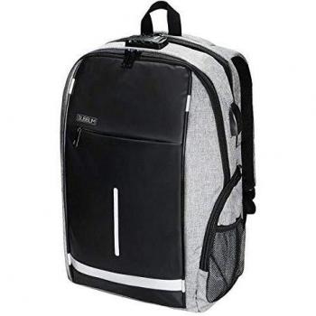 SUBBLIM SUB-BP-2BL1000, Mochila para PORTATIL Unisex Adulto, Gris Negro, L