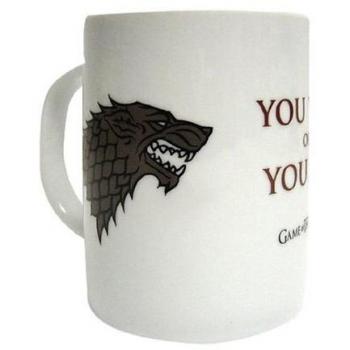 Game Of Thrones SDTHBO27398 - Taza cerámica con diseño You Win Or You Die