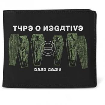 Type O Negative Dead Again Black Wallet - 100% Polyurethane Faux Leather