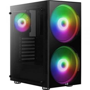 Aerocool Python Caja de Ordenador, Negro, Única