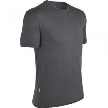 Icebreaker kurzarm T- Shirt Tech T Lite Short Sleeve - Camiseta, color gris, talla M