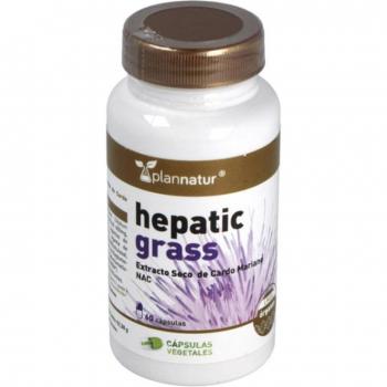 Extracto de Cardo Mariano Hepatic Grass en cápsulas - 60 unidades