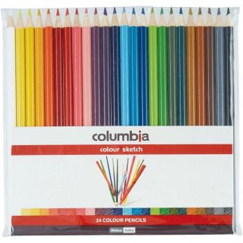 Columbia Colour Sketch Coloured Pencils - 24 Pack