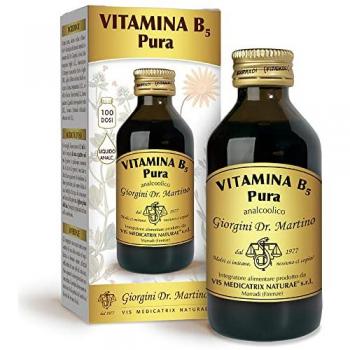 Vitamina B5 Pura Líquido Sin Alcohol 100 ml - Dr. Giorgini