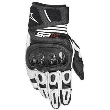 Alpinestars SP X Air Carbon V2 Summer Motorcycle Gloves - Black/White