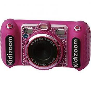 Cámara Interactiva KidiZoom Duo DX Rosa con Luz y Sonido