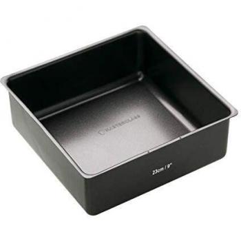 masterclass KitchenCraft Molde para Tartas Pequeño Acero al Carbono Antiadherente Libre de BPA 23 x 7.5 cm