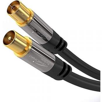 KabelDirekt – 1m Cable Coaxial Antena