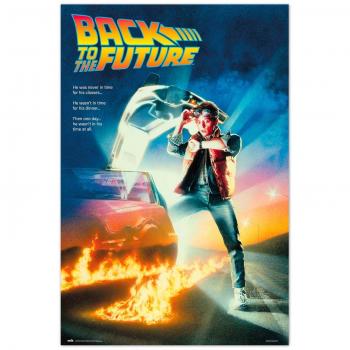 Póster Regreso Al Futuro Parte 1 con Marty McFly - Tamaño 61 x 91.5 cm