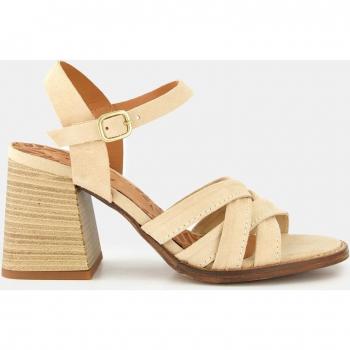 Sandalia de tacón Mustang para mujer 520549-C52930 en color marrón