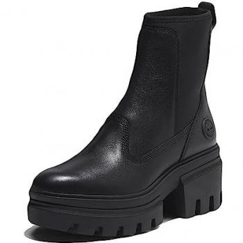 Timberland Everleigh Mid Chelsea Boot for Women in Black, Size: 6