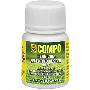 Compo Herbicida Selectivo para Césped Tidex 25 ml - Dosis para 1 mochila de 15 L