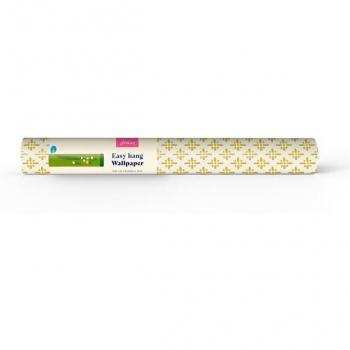 Joules Beckett Star Antique Gold Matte Removable Non-Woven Wallpaper
