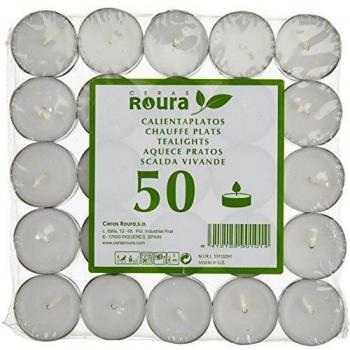 Ceras Roura - Calientaplatos - 50 unidades