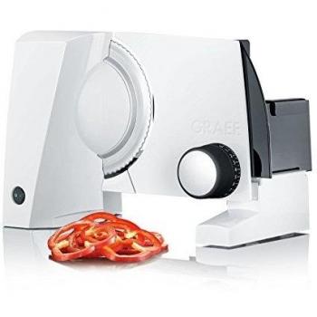 Graef S 10001 Cortafiambres de Aluminio, 170 W, Blanco