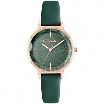 Juicy Couture Women's Quartz Watch JC1326RGGN (Ø 34 mm) - Transparent Green