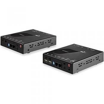 StarTech.com Extensor KVM HDMI por LAN - 4K 30Hz - Alargador de Vídeo por Ethernet CAT6 IP con USB