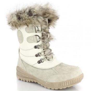 Kimberfeel Botas De Nieve Delmos Blanco - Botas de nieve, color blanco, impermeables, con aislamiento térmico, suela antideslizante, diseño cómodo y ligero