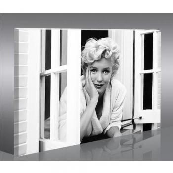 islandburner Marilyn Monroe V9 1pcm Cuadro sobre Lienzo Cuadros Modernos y listos para Colgar. Cuadro Impresión fotográfica artística Obra de Arte