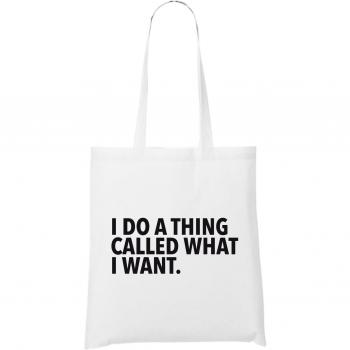 I Do A Thing Called... Bolsa Blanco Certified Freak