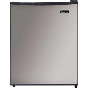 Magic Chef MCAR240SE2 2.4 Cubic-Ft Stainless Steel Refrigerator