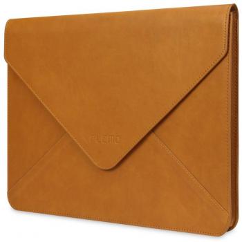 Plemo Sobre - Funda blanda para ordenador portátil de 13.3 pulgadas, color marrón